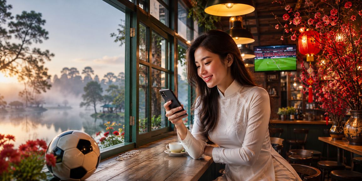 Người chơi tại Đà Lạt xem tỷ lệ kèo bóng đá và kiểm tra khuyến mãi trên điện thoại