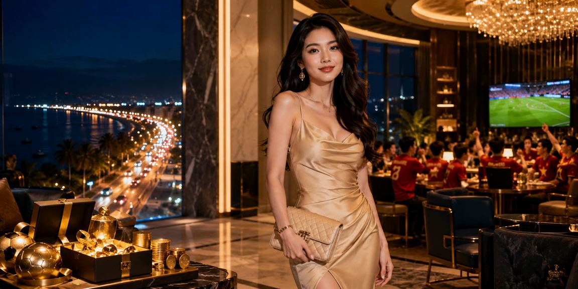 Người dùng tại Phan Thiết theo dõi trận đấu và đặt cược trực tuyến buổi tối
